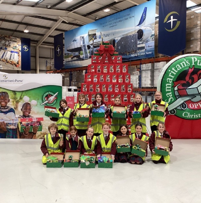 News &raquo; Mini Vinnies Visit Samaritan’s Purse Distribution Centre